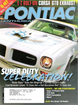 PONTIAC ENTHUSIAST 2006 JAN - SUPER DUTY SPECIAL